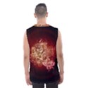 Wonderful Tiger With Flowers And Grunge Men s Basketball Tank Top View2