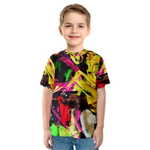 Spooky Attick 1 Kids  Sport Mesh Tee by bestdesignintheworld