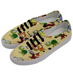 Group Of Animals Graphic Men s Classic Low Top Sneakers by Sapixe