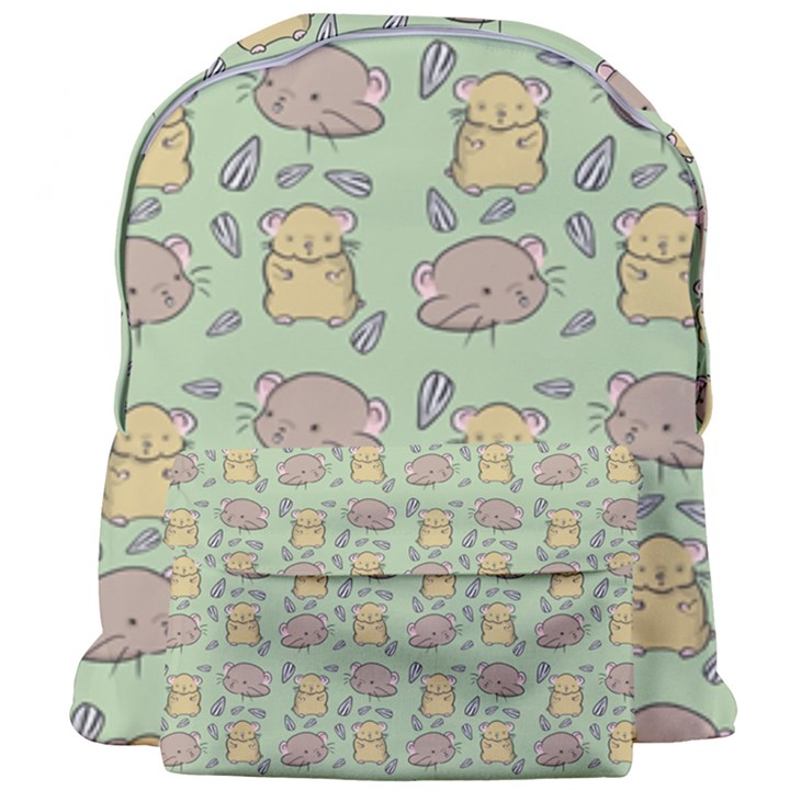 Hamster Pattern Giant Full Print Backpack