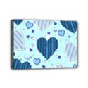 Hearts Pattern Paper Wallpaper Mini Canvas 7  x 5  View1