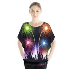 Happy New Year 2017 Celebration Animated 3d Blouse