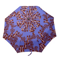 Ikat Sticks Folding Umbrellas