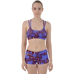 Ikat Sticks Women s Sports Set by Sapixe