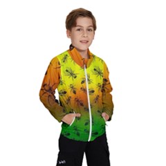 Insect Pattern Wind Breaker (kids) by Sapixe