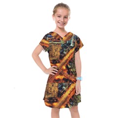 Hdri City Kids  Drop Waist Dress by Sapixe