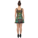 Leopard Barcelona Stained Glass Colorful Glass Inside Out Dress View4