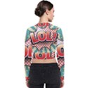 Lol Comic Speech Bubble  Vector Illustration Bomber Jacket View2