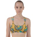 Madhubani Fish Indian Ethnic Pattern Line Them Up Sports Bra View1