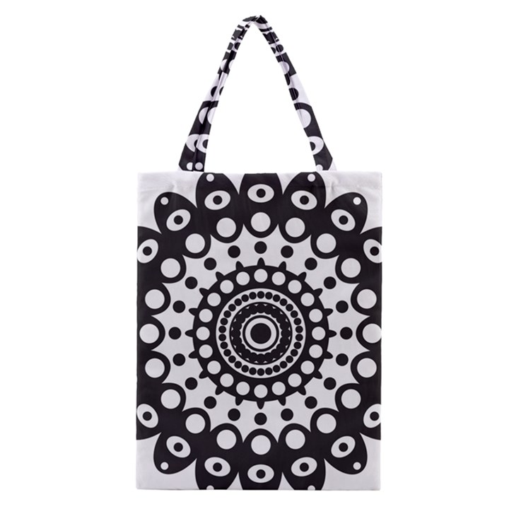 Mandala Geometric Symbol Pattern Classic Tote Bag