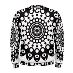 Mandala Geometric Symbol Pattern Men s Sweatshirt by Sapixe