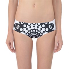 Mandala Geometric Symbol Pattern Classic Bikini Bottoms by Sapixe