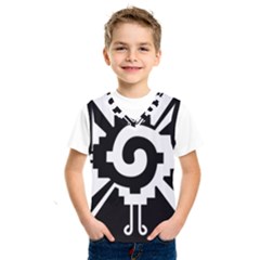 Maya Calendar Native American Religion Kids  Sportswear by Sapixe