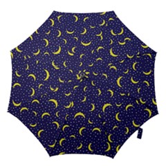 Moon Pattern Hook Handle Umbrellas (small) by Sapixe