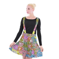 Mad Magazine Sadic Comics Humor Funny Comics Poster Suspender Skater Skirt by Sapixe