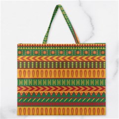 Mexican Pattern Zipper Large Tote Bag by Sapixe