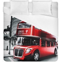 London Bus Duvet Cover (king Size) by Sapixe