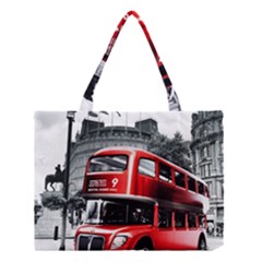 London Bus Medium Tote Bag by Sapixe