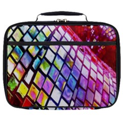 Multicolor Wall Mosaic Full Print Lunch Bag