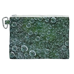 Morning Dew Canvas Cosmetic Bag (xl) by Sapixe