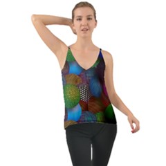 Multicolored Patterned Spheres 3d Cami by Sapixe