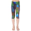 Multicolored Patterned Spheres 3d Kids  Capri Leggings  View1