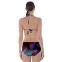 Native Blanket Abstract Digital Art Cut-Out One Piece Swimsuit View2