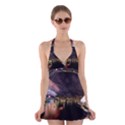 New Year’s Evein Sydney Australia Opera House Celebration Fireworks Halter Dress Swimsuit  View1