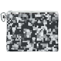 Noise Texture Graphics Generated Canvas Cosmetic Bag (xxl) by Sapixe