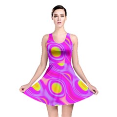 Noise Texture Graphics Generated Reversible Skater Dress by Sapixe