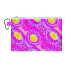 Noise Texture Graphics Generated Canvas Cosmetic Bag (large) by Sapixe