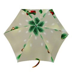 Ornament Christmast Pattern Mini Folding Umbrellas by Sapixe