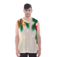 Ornament Christmast Pattern Men s Basketball Tank Top by Sapixe