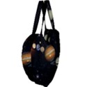 Outer Space Planets Solar System Giant Heart Shaped Tote View4