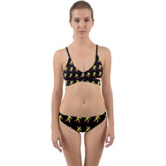 Surfer Wrap Around Bikini Set by ArtworkByPatrick