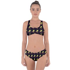 Surfer Criss Cross Bikini Set by ArtworkByPatrick