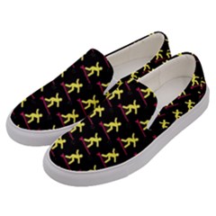 Surfer Men s Canvas Slip Ons by ArtworkByPatrick