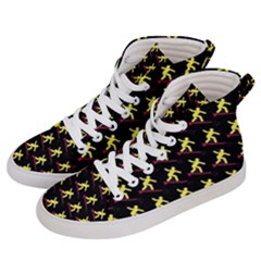 Surfer Women s Hi-top Skate Sneakers by ArtworkByPatrick