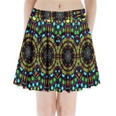 Liven Up In Love Light And Sun Pleated Mini Skirt by pepitasart