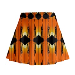 Surfer Girl Mini Flare Skirt by ArtworkByPatrick