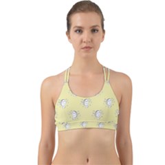 Cute Kids Drawing Motif Pattern Back Web Sports Bra by dflcprints