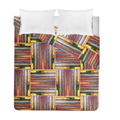 Artwork By Patrick-squares-3 Duvet Cover Double Side (full/ Double Size) by ArtworkByPatrick