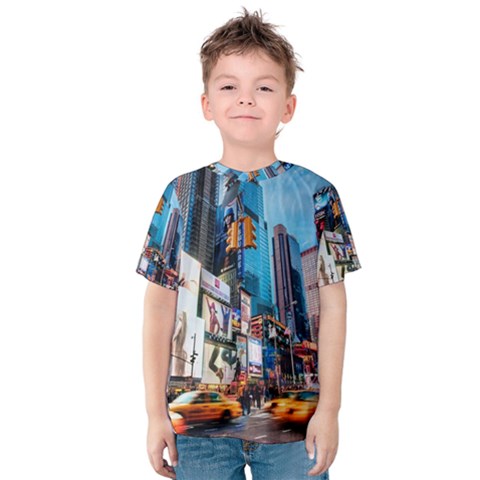 New York City Kids  Cotton Tee by Sapixe