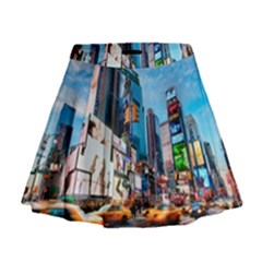 New York City Mini Flare Skirt by Sapixe