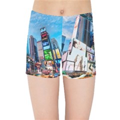 New York City Kids Sports Shorts by Sapixe