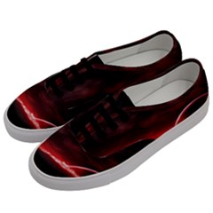 Outer Space Red Stars Star Men s Classic Low Top Sneakers by Sapixe