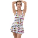 Owl Pattern Swimsuit View1