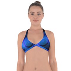 Particles Gear Circuit District Halter Neck Bikini Top by Sapixe