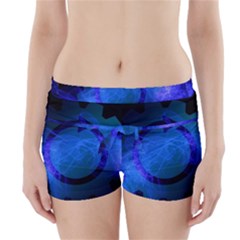 Particles Gear Circuit District Boyleg Bikini Wrap Bottoms by Sapixe