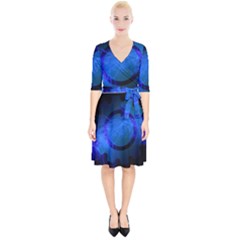 Particles Gear Circuit District Wrap Up Cocktail Dress by Sapixe